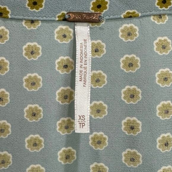 Free People Electric Soul Blouse Size XS - Picture 4 of 8